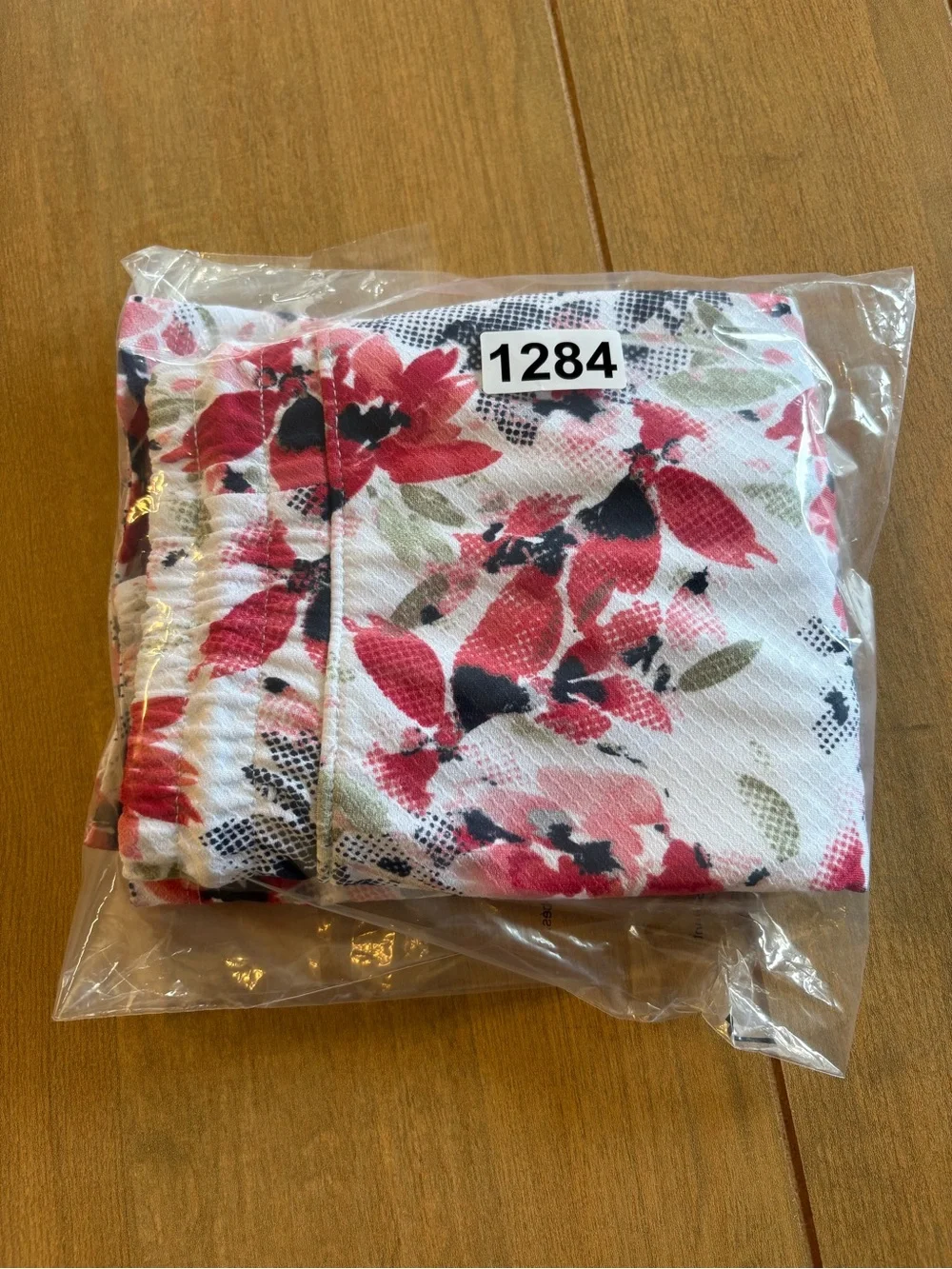 IZOD Golf Floral Skort Skirt Shorts Small‎ Pink White Athleisure Golfcore Sporty
